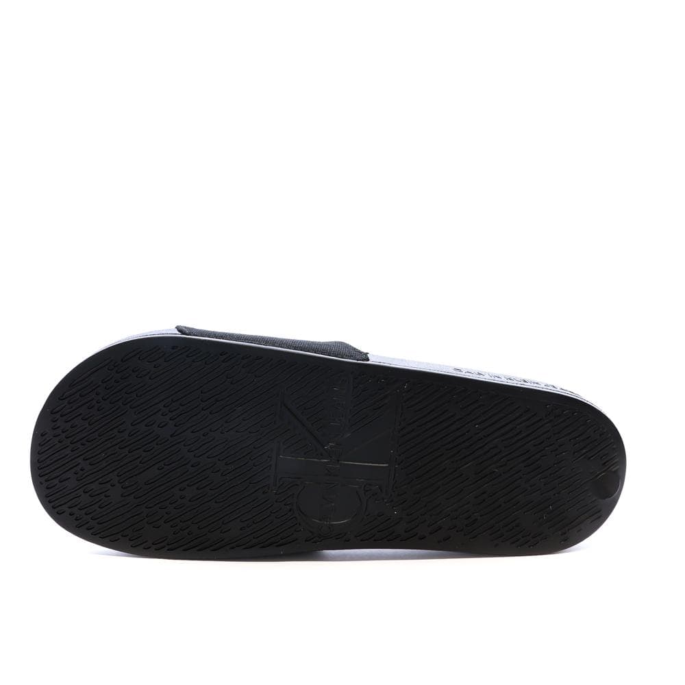 Claquettes Noir Homme Calvin Klein Jeans Slide Monogram 2