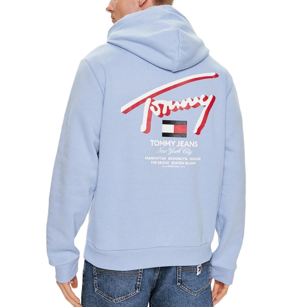 Sweat à Capuche Bleu Homme Tommy Hilfiger Reg Street 2