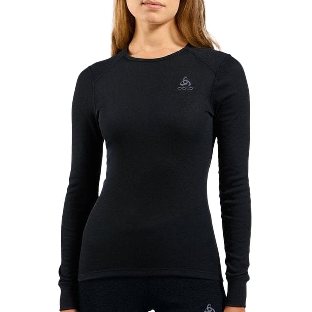 Haut Thermique Manches Longues Noir Femme Odlo 159101 2
