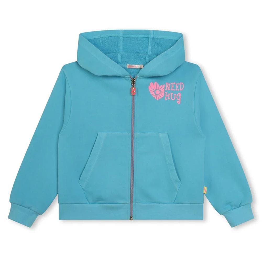Sweat Bleu Fille Billieblush U20103 1