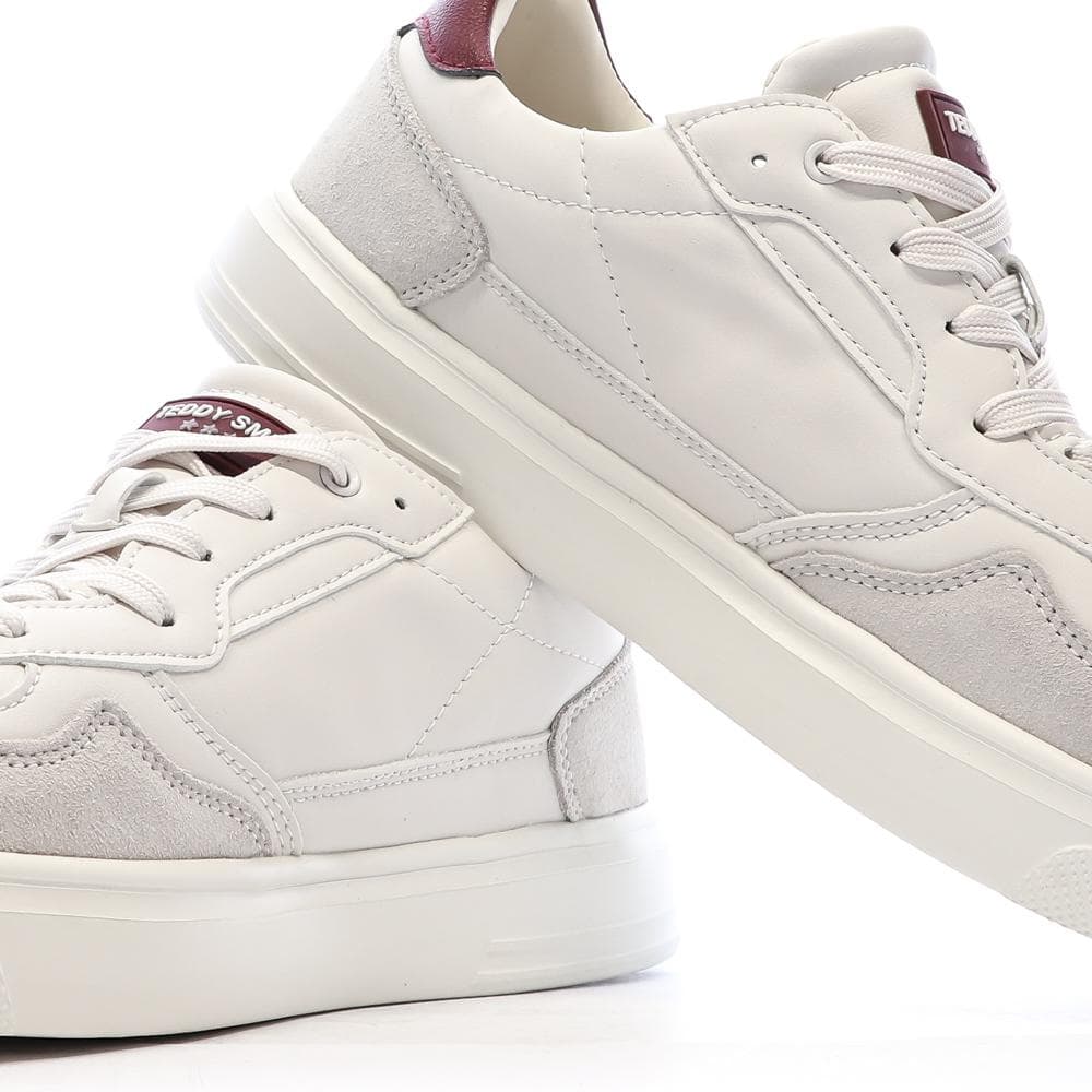 Baskets Blanches/Bordeaux Homme Teddy Smith 120004 7