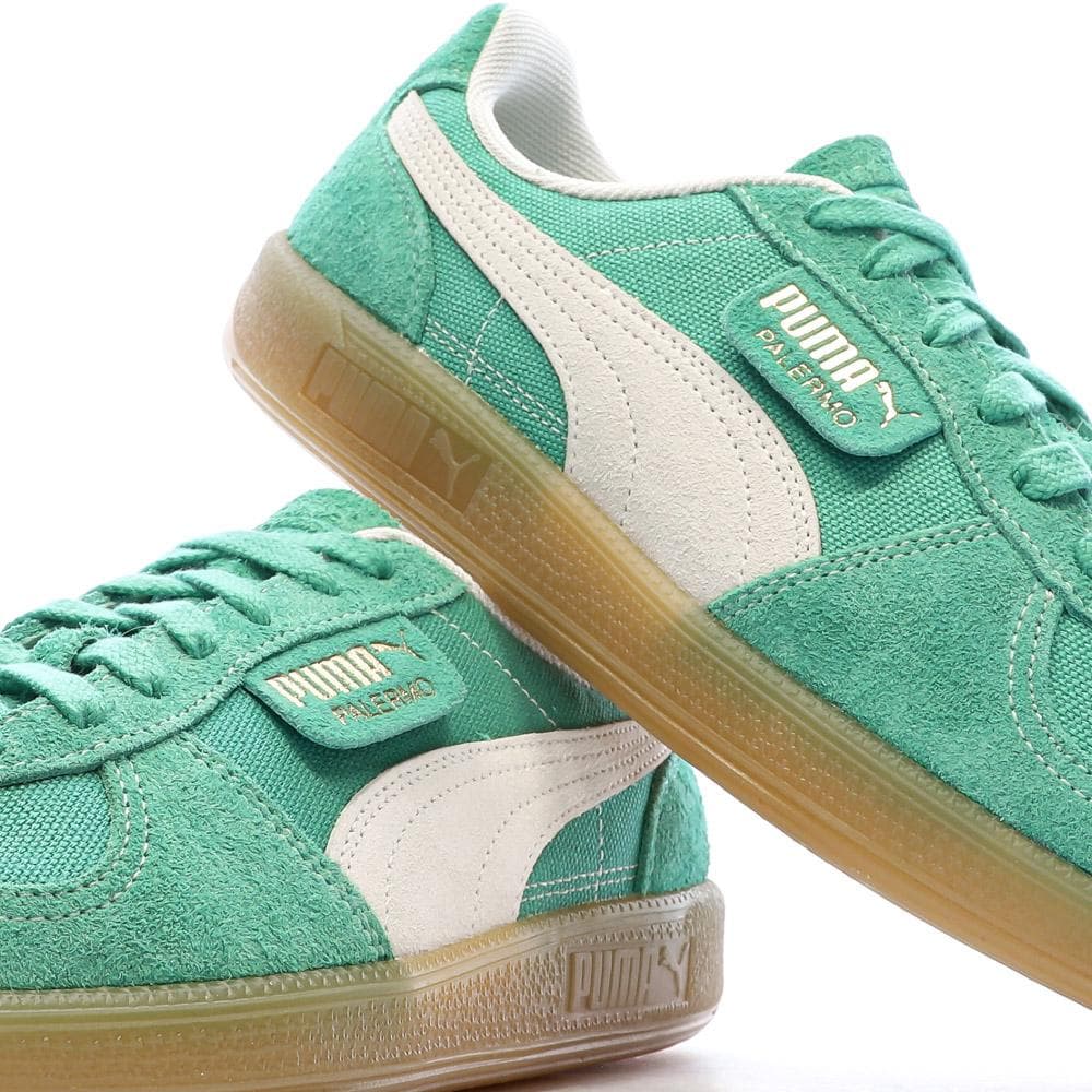 Baskets Vertes Homme Puma Palermo Vintage 7