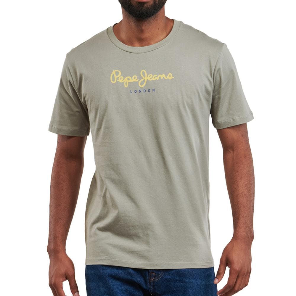 T-shirt Vert Homme Pepe jeans Eggo SEB 1