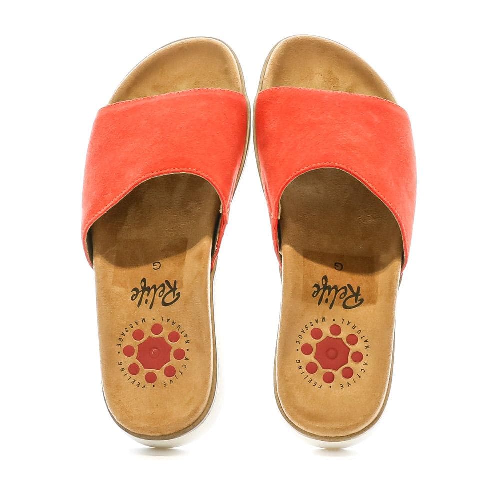Sandales Rouge Femme RELIFE Joymule 3