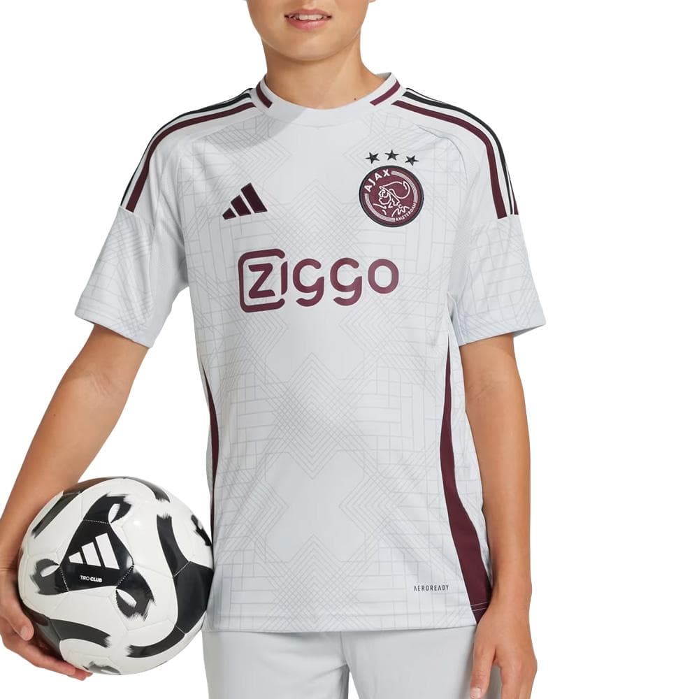 Amsterdam Maillot de football Gris Garçon Adidas 24/25 1
