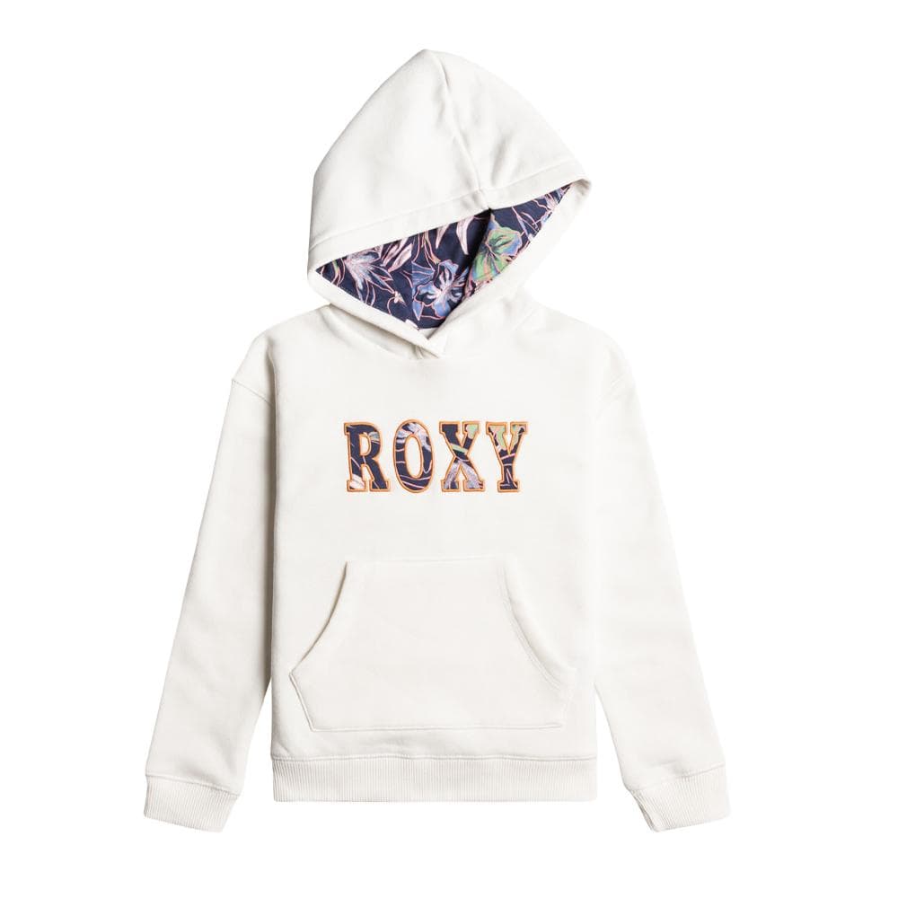 Sweat Blanc Fille Roxy Hopeyoubelieve 1