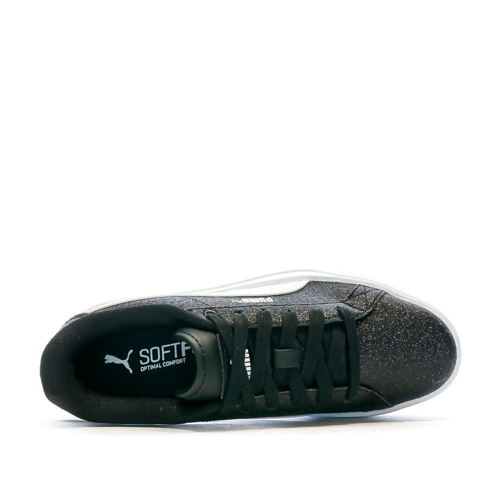 Baskets Noir/Paillettes Femme Puma Karmen Glitz 4