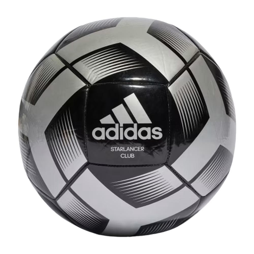 Ballon de Foot Gris/Noir Adidas Starlancer CLB - Taille 1