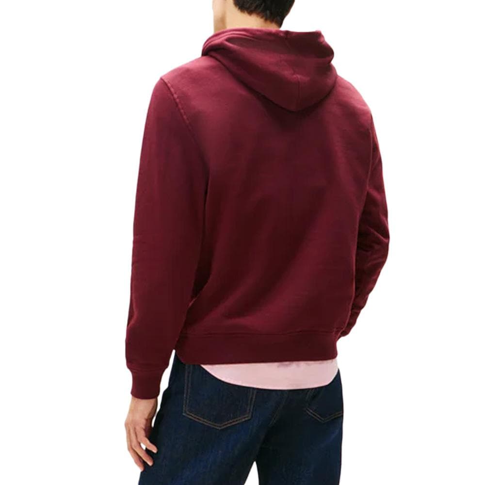 Sweat Bordeaux Homme Tommy Hilfiger Linear Logo 2