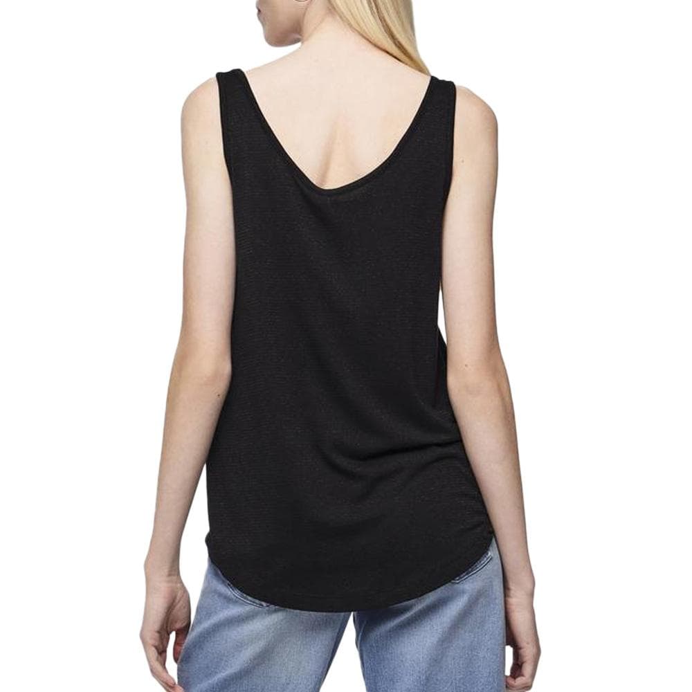 Débardeur Noir Femme Pieces Billo 2
