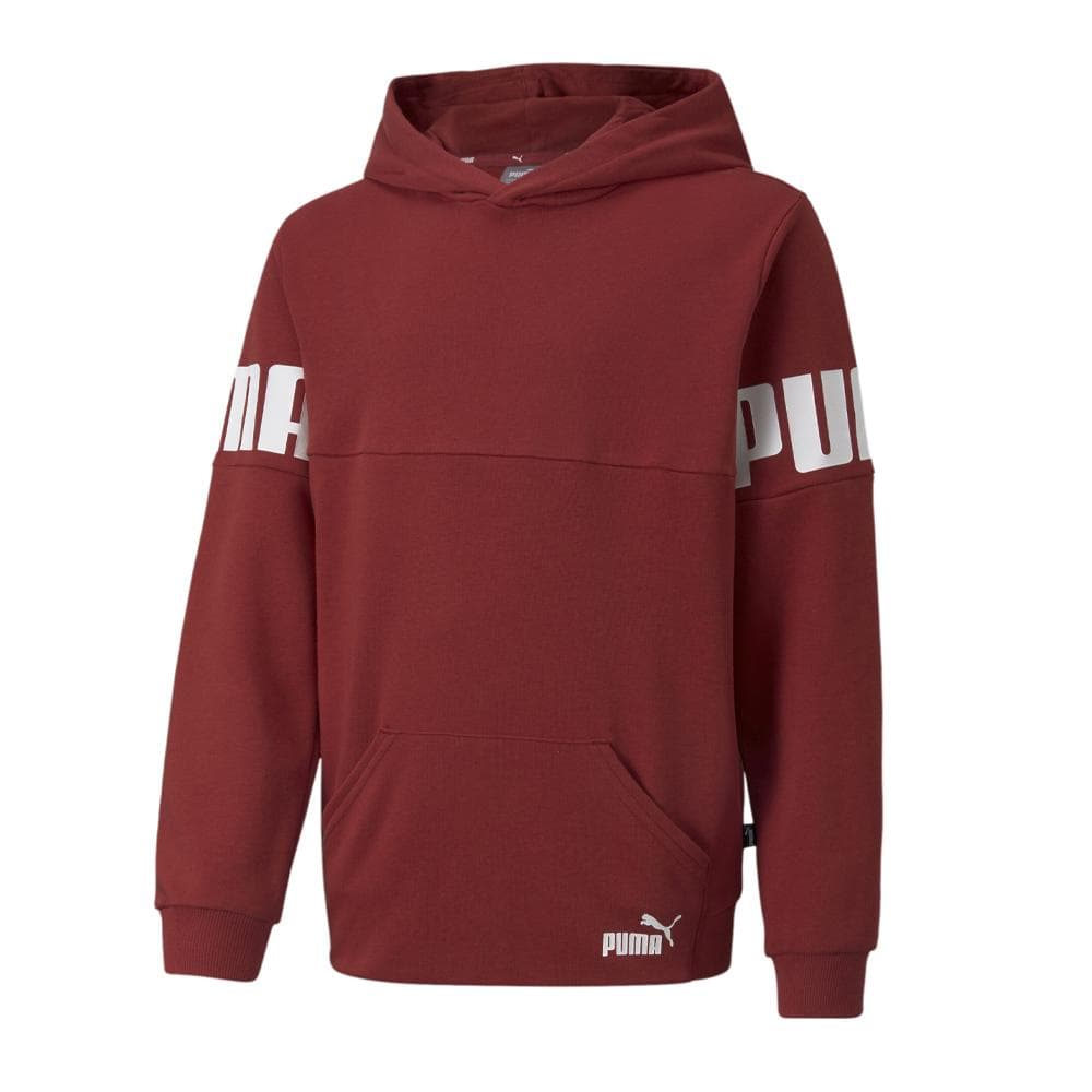 Sweat capuche Bordeau Garçon Puma Power 1