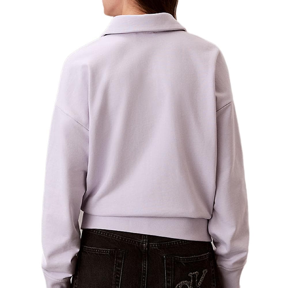 Sweat Mauve Femme Calvin Klein Jeans French Terry 2