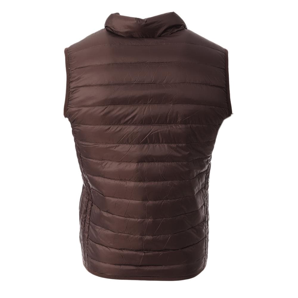 Doudoune Sans Manches Marron Homme Schott OAKLANDVRS 2