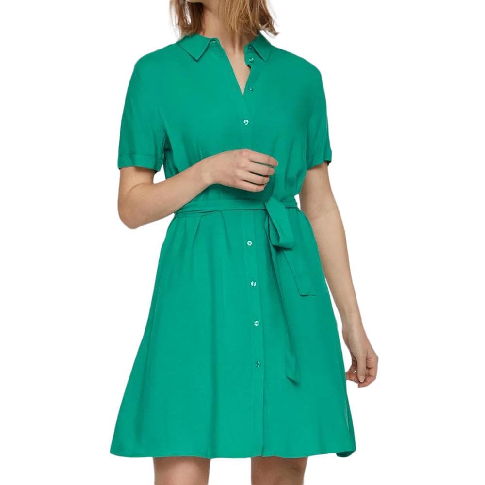 Robe Verte Femme Vila Paya 1