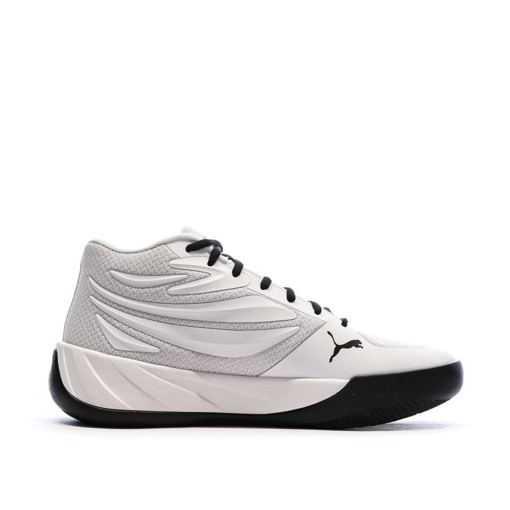 Chaussures de Baskets Grises/Blanches Homme Puma Court Pro 2