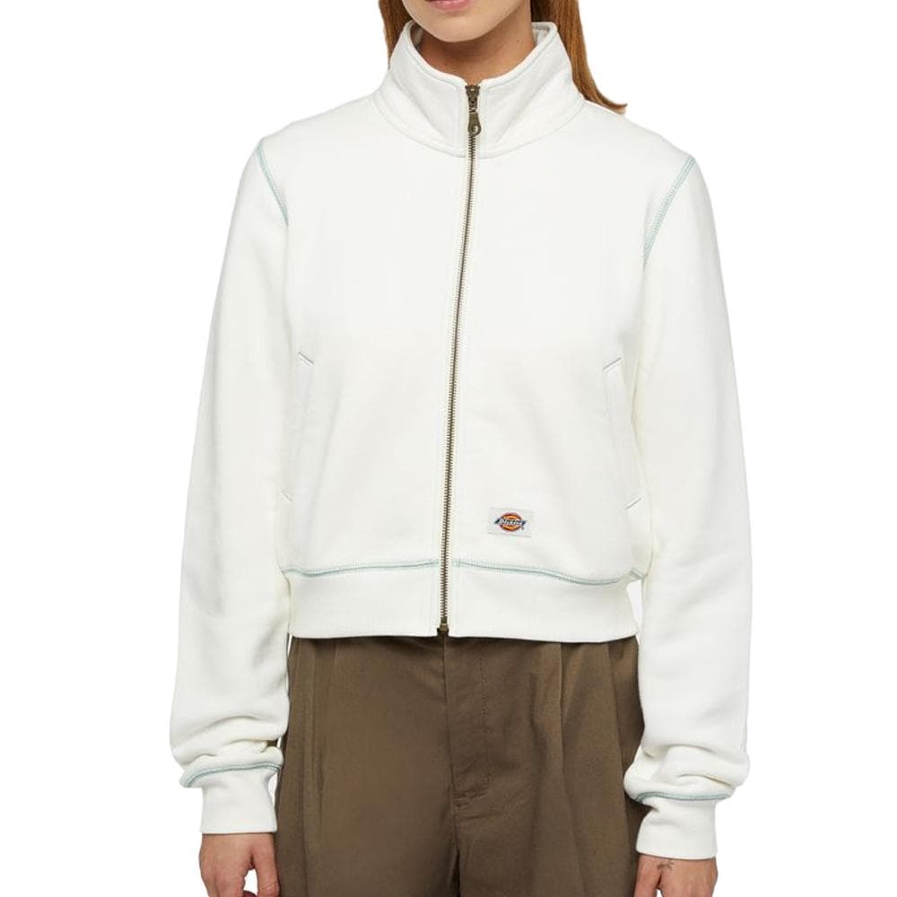 Sweat Zippé Blanc Femme Dickies Arlee 1