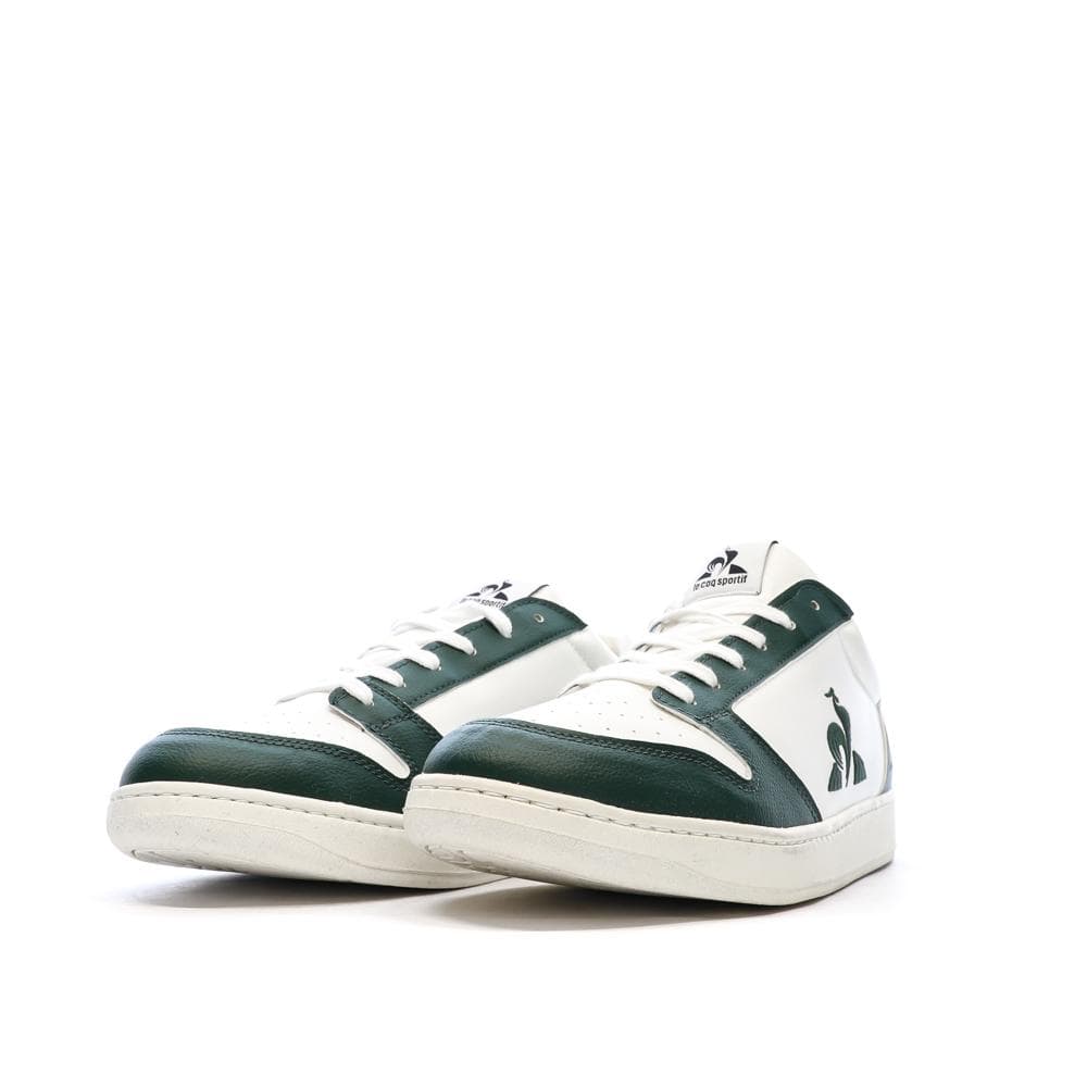 Baskets Blanc/Vert Mixte Le Coq Sportif Terra 6
