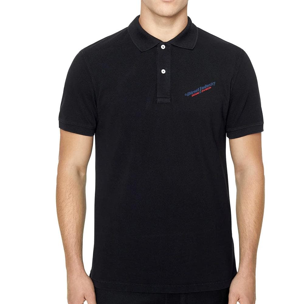 Polo Noir Homme Diesel T-smith-ind 1