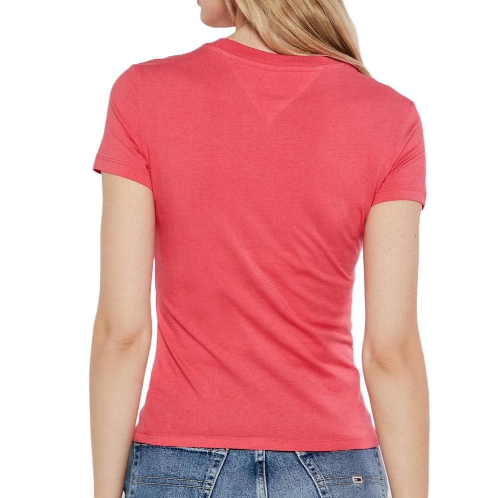T-shirt Rose Femme Tommy Hilfiger Night Navy 2