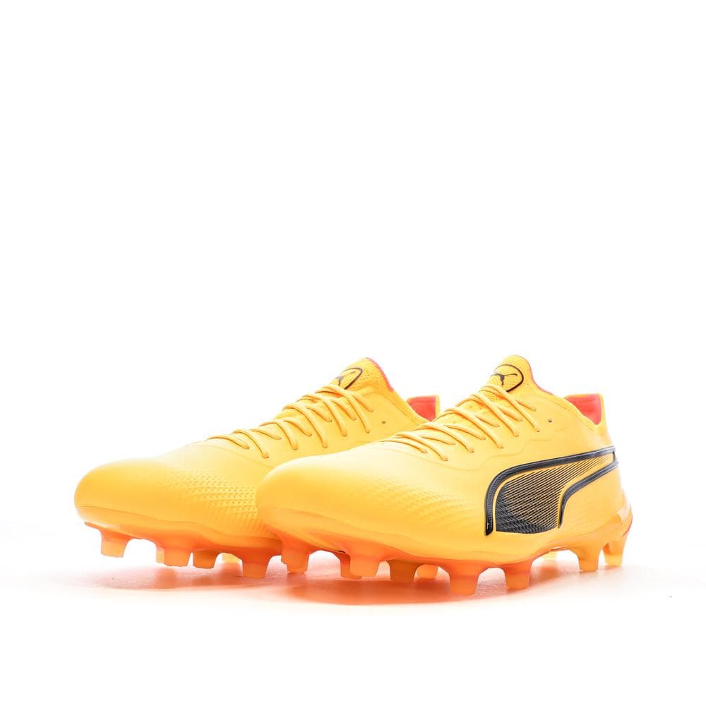 Chaussures de Foot Jaunes Homme Puma King Ultimate FG/AG 107563 6