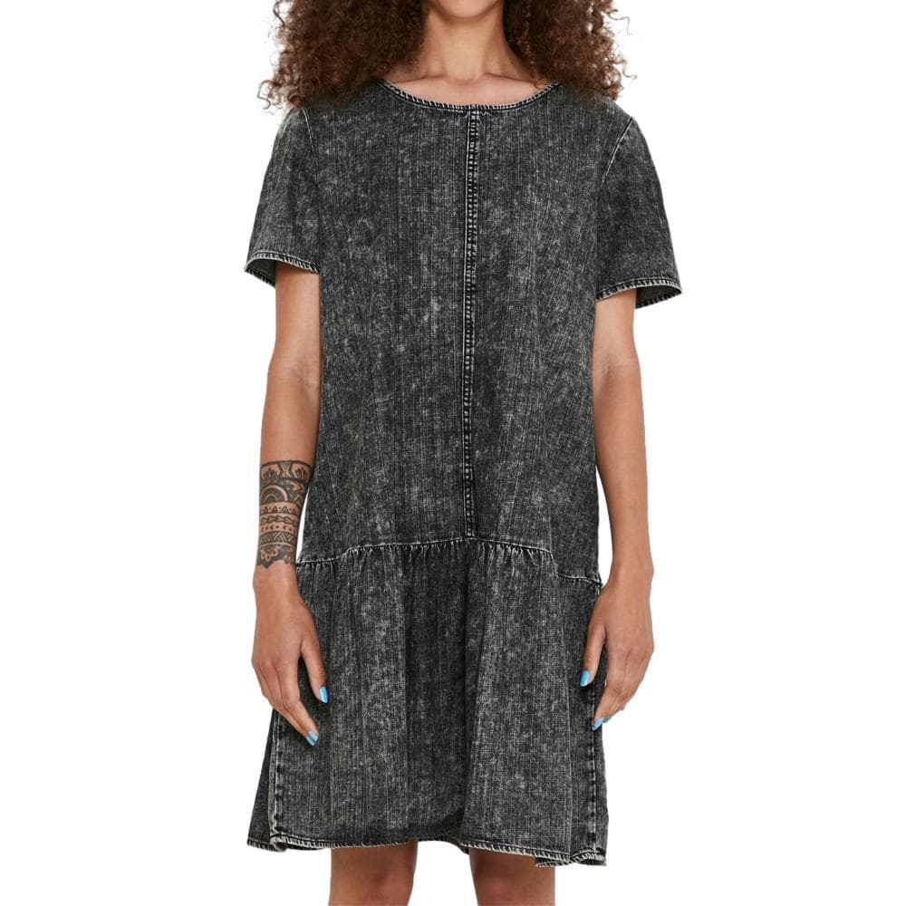 Robe Noir Jeans Femme Noisy May Emilia 1