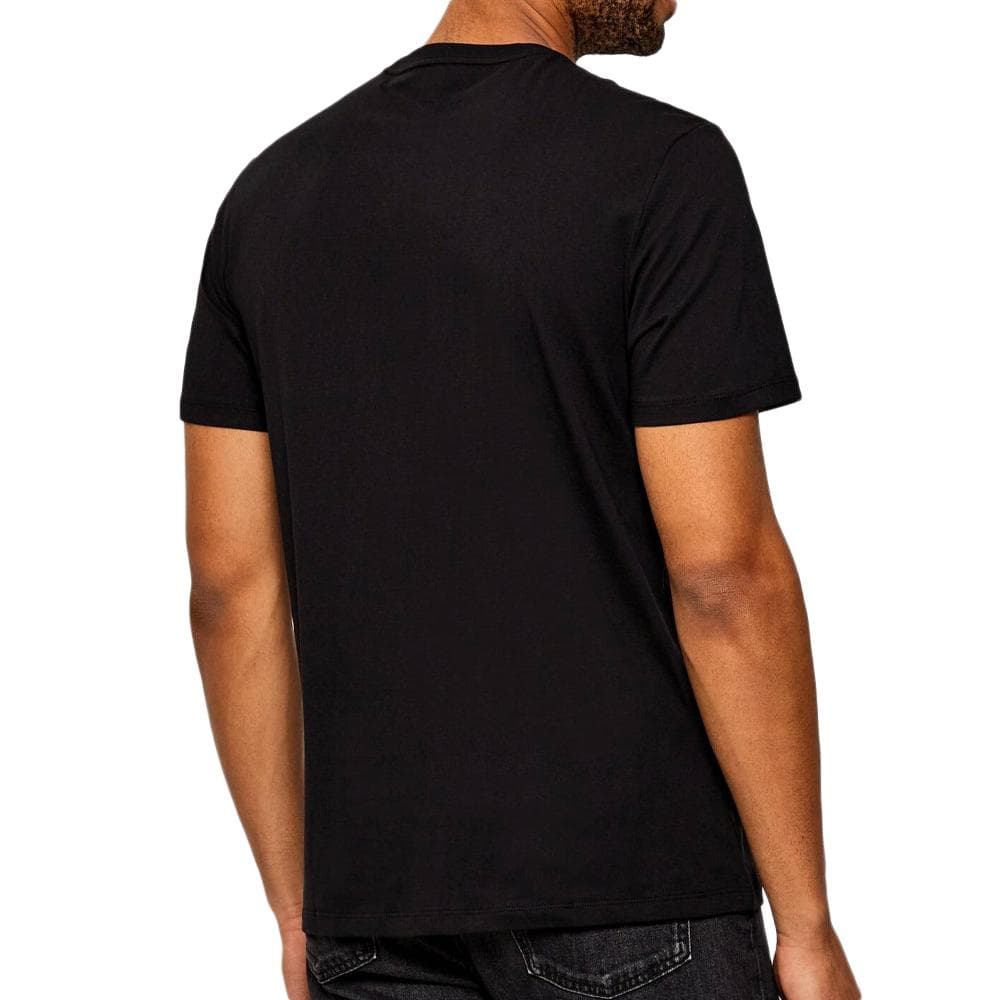 T-Shirt Noir Homme Calvin Klein Jeans Ckny LV04RD816G 2