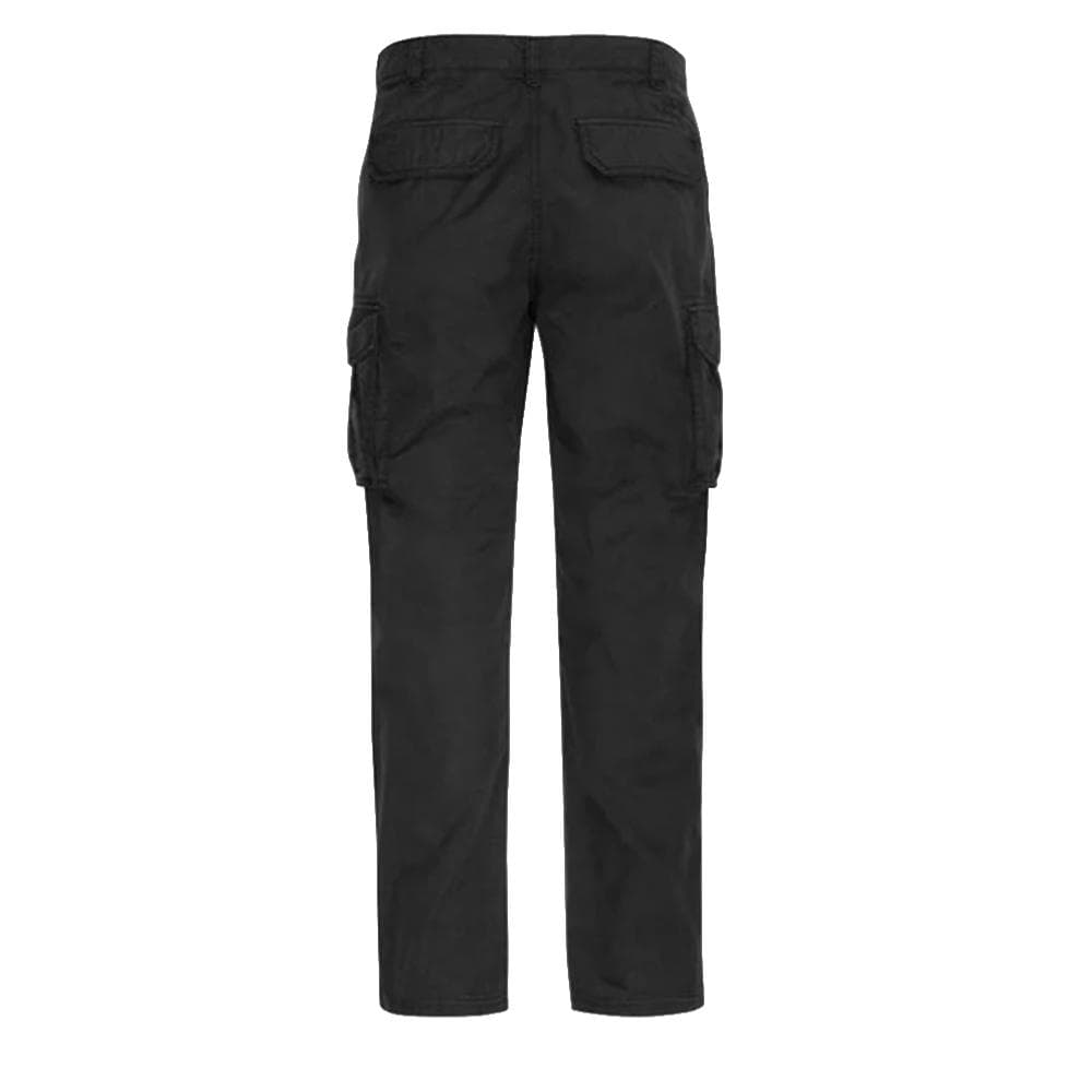 Pantalon Noir Homme Schott Pantalon Cargo 2