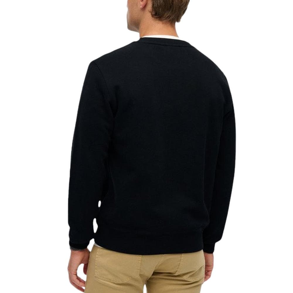 Pull Noir Homme Superdry Essential Logo Crew 2