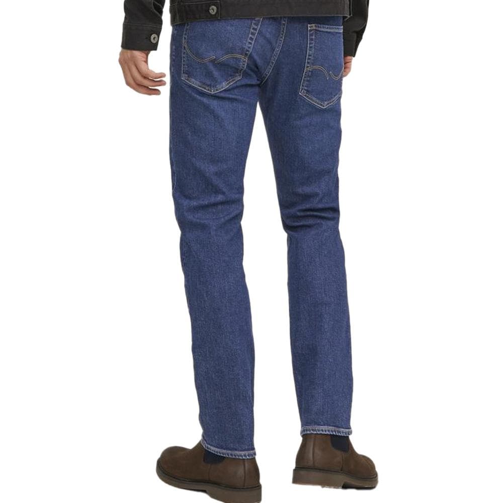 Jean Slim Bleu Foncé Homme Jack & Jones Mike 2