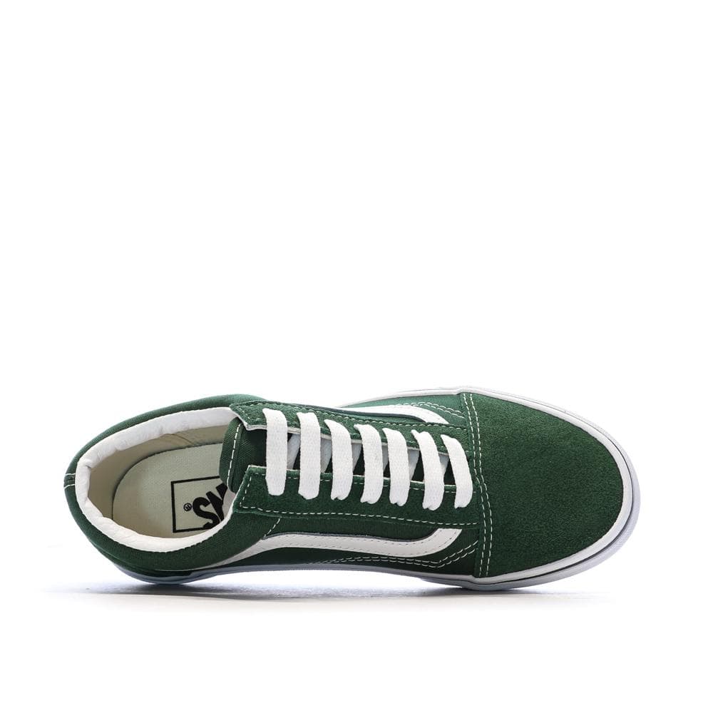 Baskets Vertes Homme Vans Old Skool Color 4