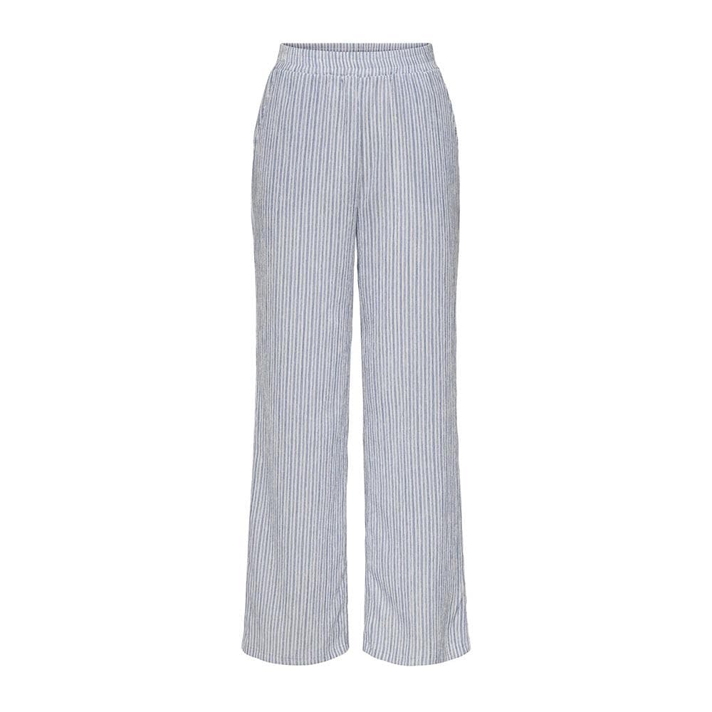 Pantalon Blanc/Bleu Femme JDY Ocean 1