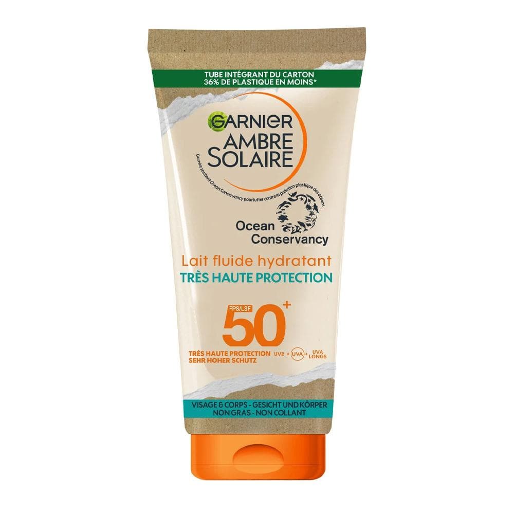 Ambre Solaire Lait Fluide Hydratant GARNIER FPS 50 175ml 1