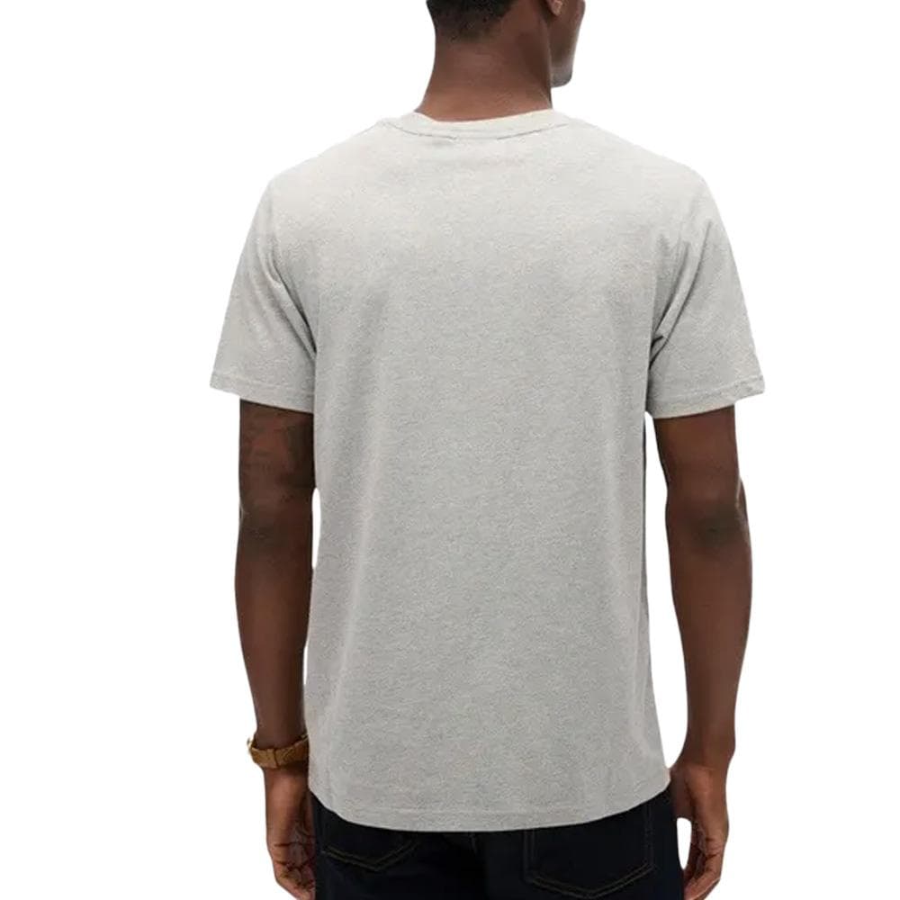 T-Shirt Gris Homme Superdry Vl M1012216A 2