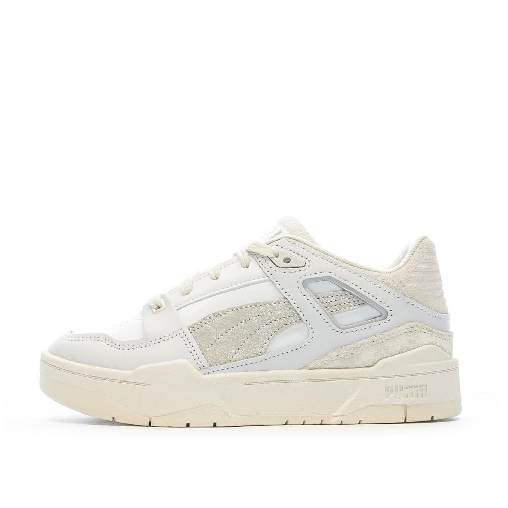 Baskets Blanche/Beige Femme Puma Slipstream Thrifted 1