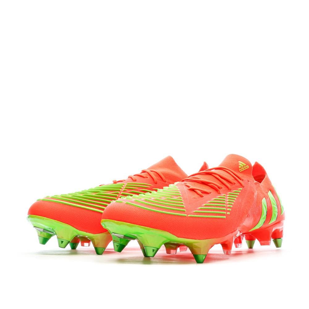 Chaussures de football Orange Homme Adidas Predator Edge.1 6