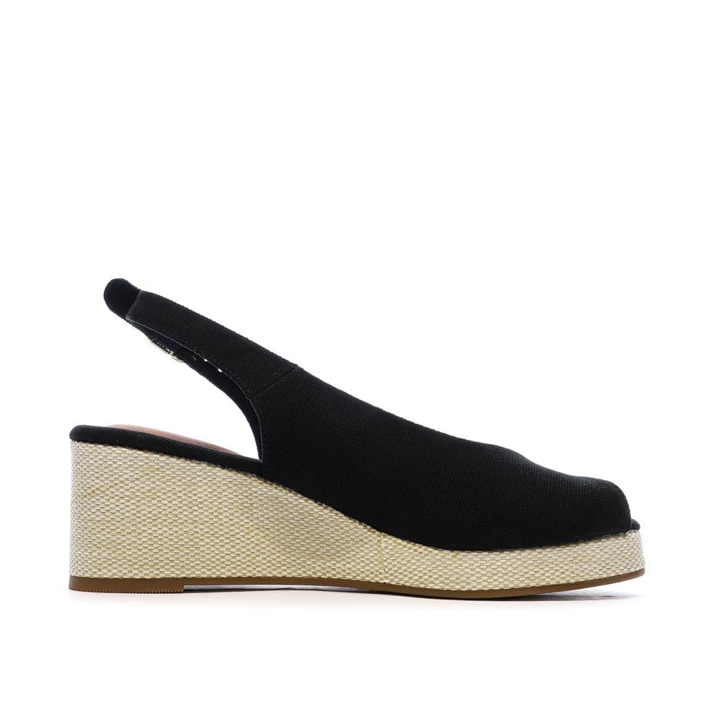 Sandales Noires Femme Tommy Hilfiger Flags 2