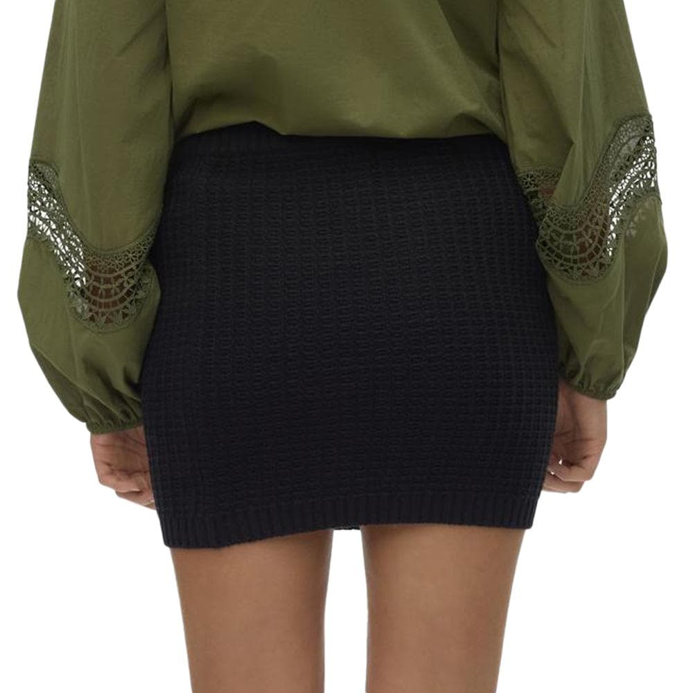 Jupe en Maille Noire Femme Vero Moda Omega 2
