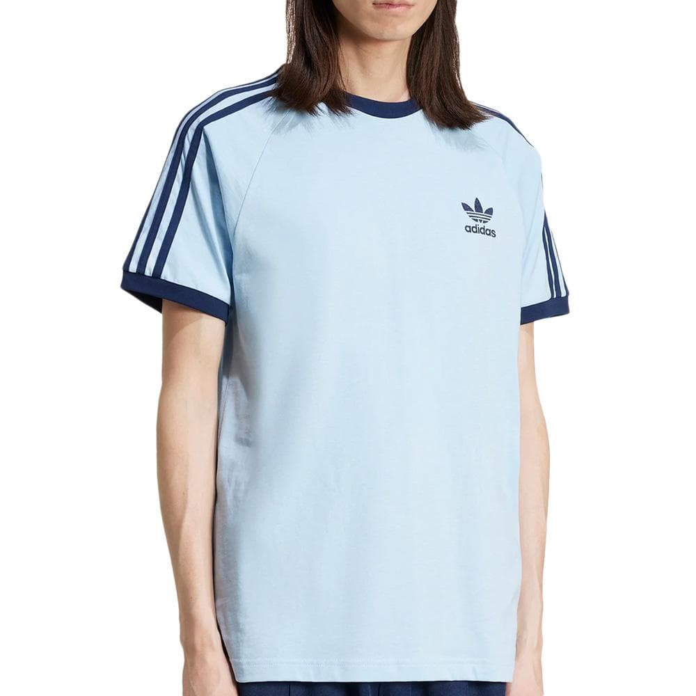 T-Shirt Bleu Femme Adidas 3-stripes 1
