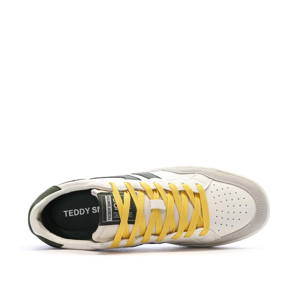 Baskets Blanc/Kaki Homme Teddy Smith120597 4