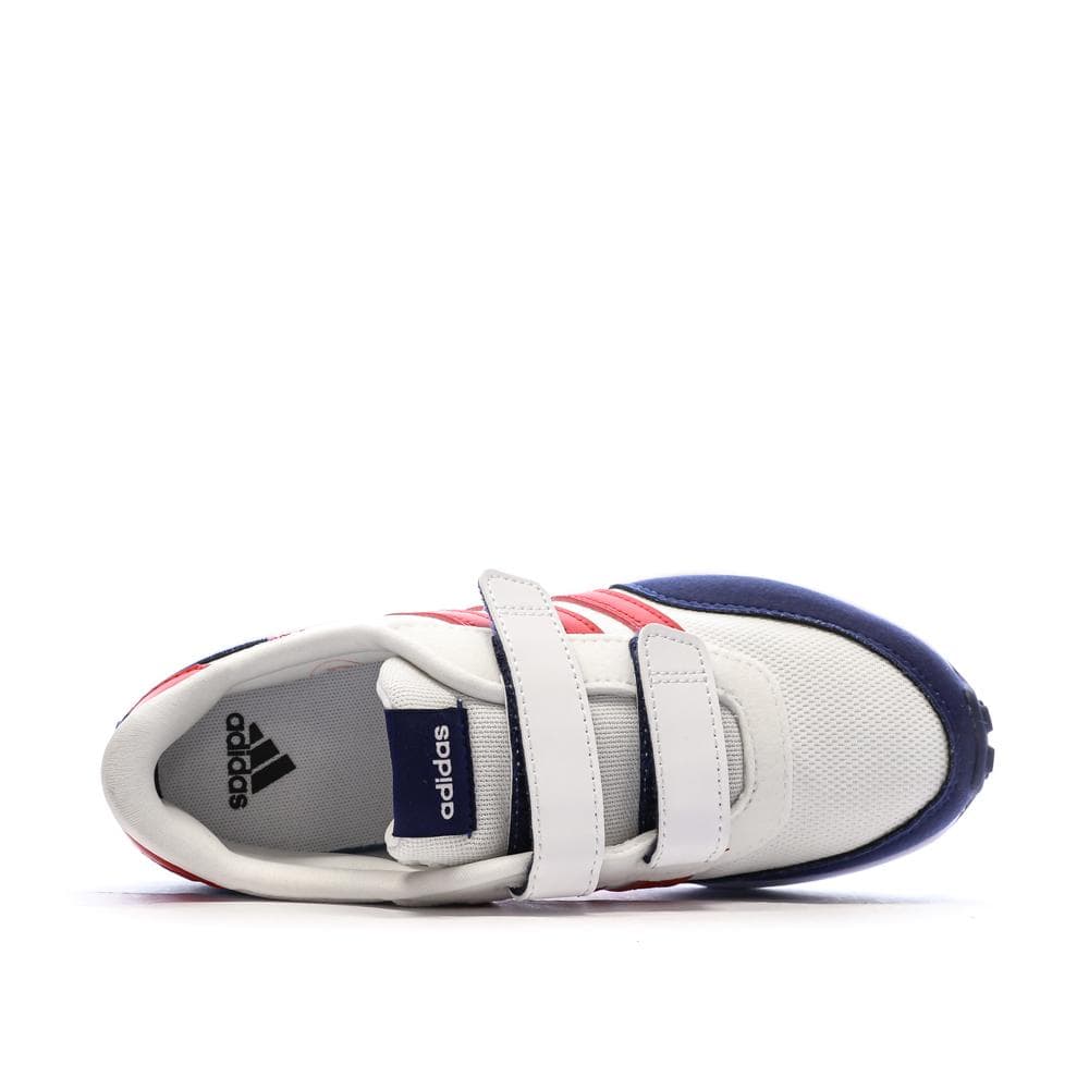 Baskets Blanches/Bleu/Rouges Garçon Adidas Run 70s 4