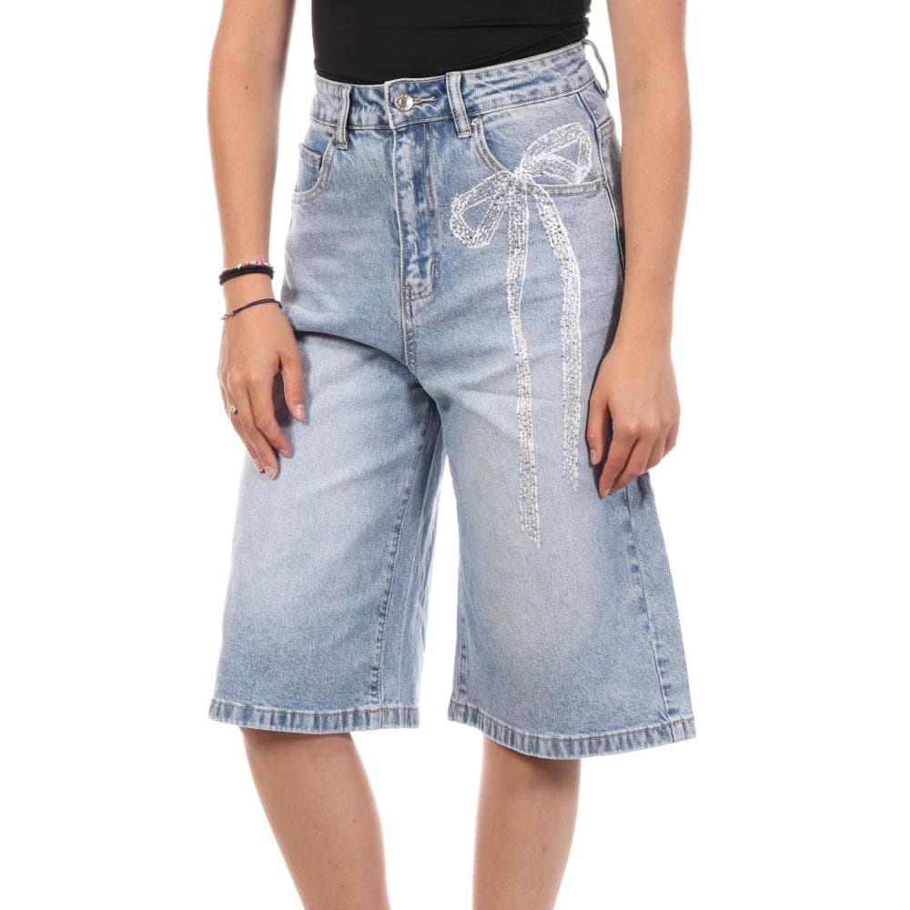 Bermuda Bleu Femme Monday Premium 121 1