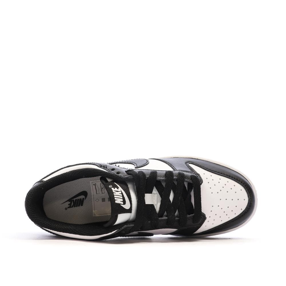 Baskets Blanches/Noires Enfant Nike Dunk Low 4