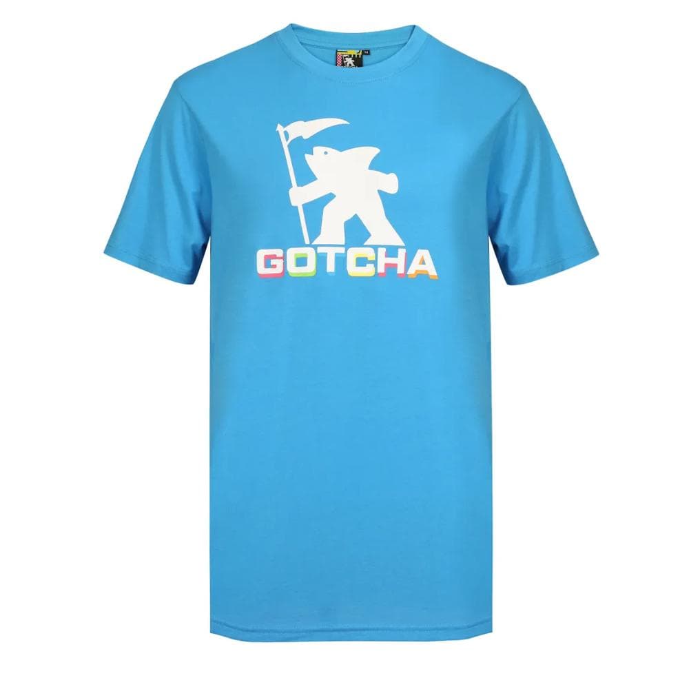 T-shirt Bleu Homme Gotcha Fishman 1