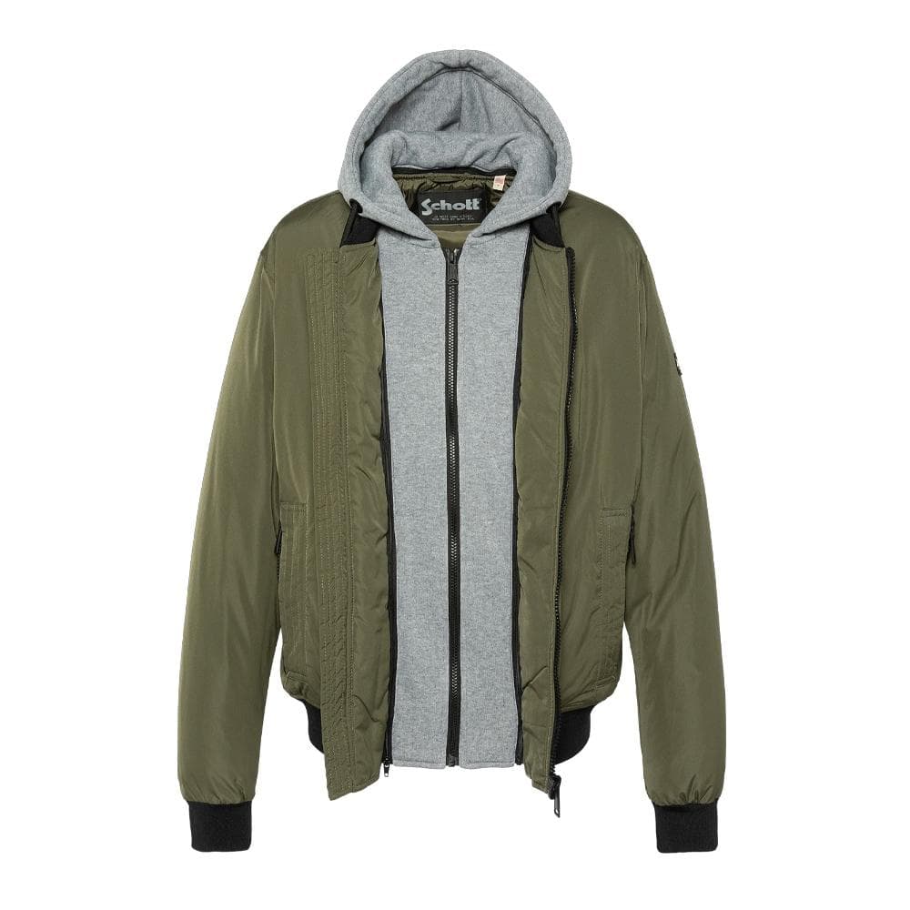 Blouson Kaki Schott Pastron Amovible 3
