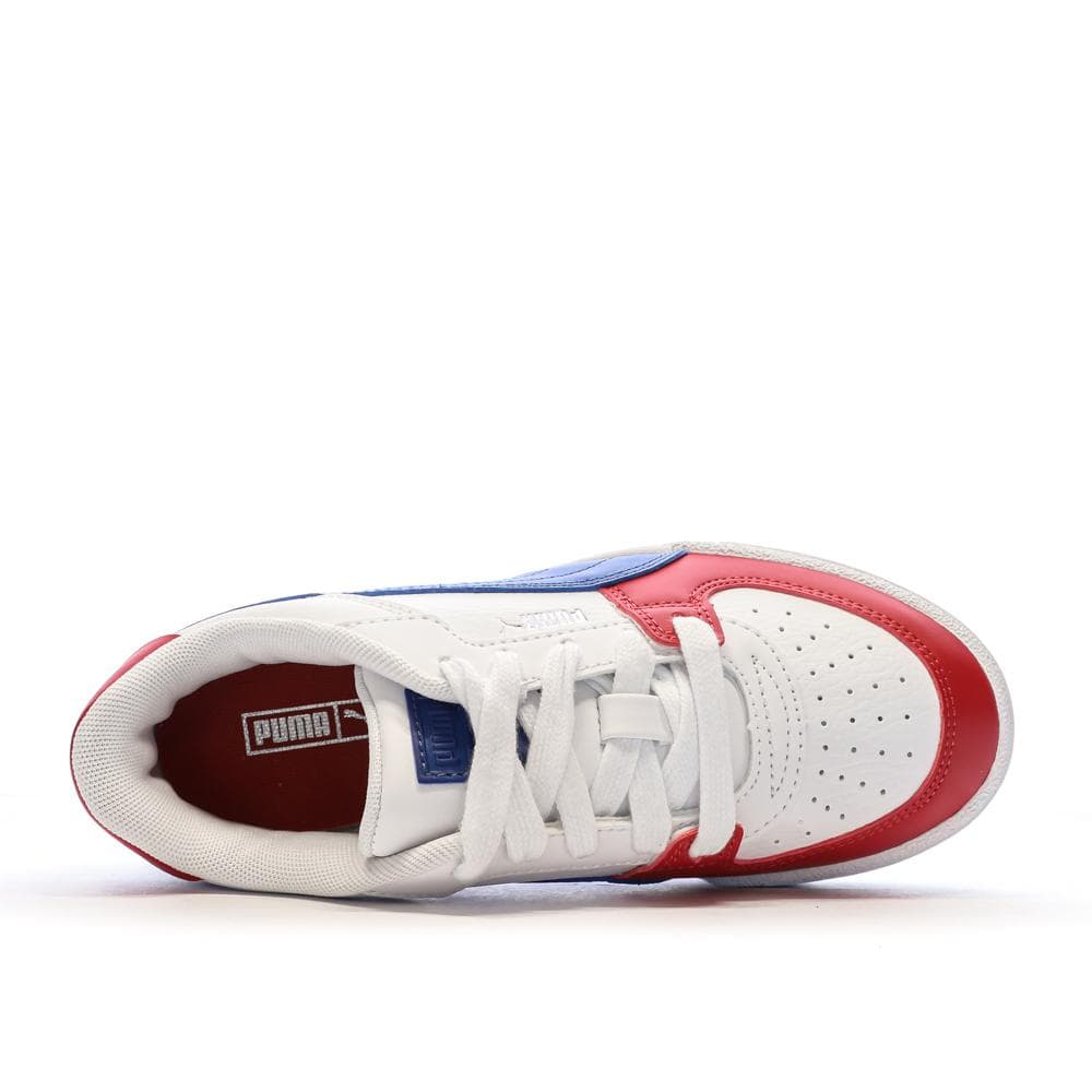 Baskets Blanches/Rouges/Bleu Garçon Puma Ca Pro 4