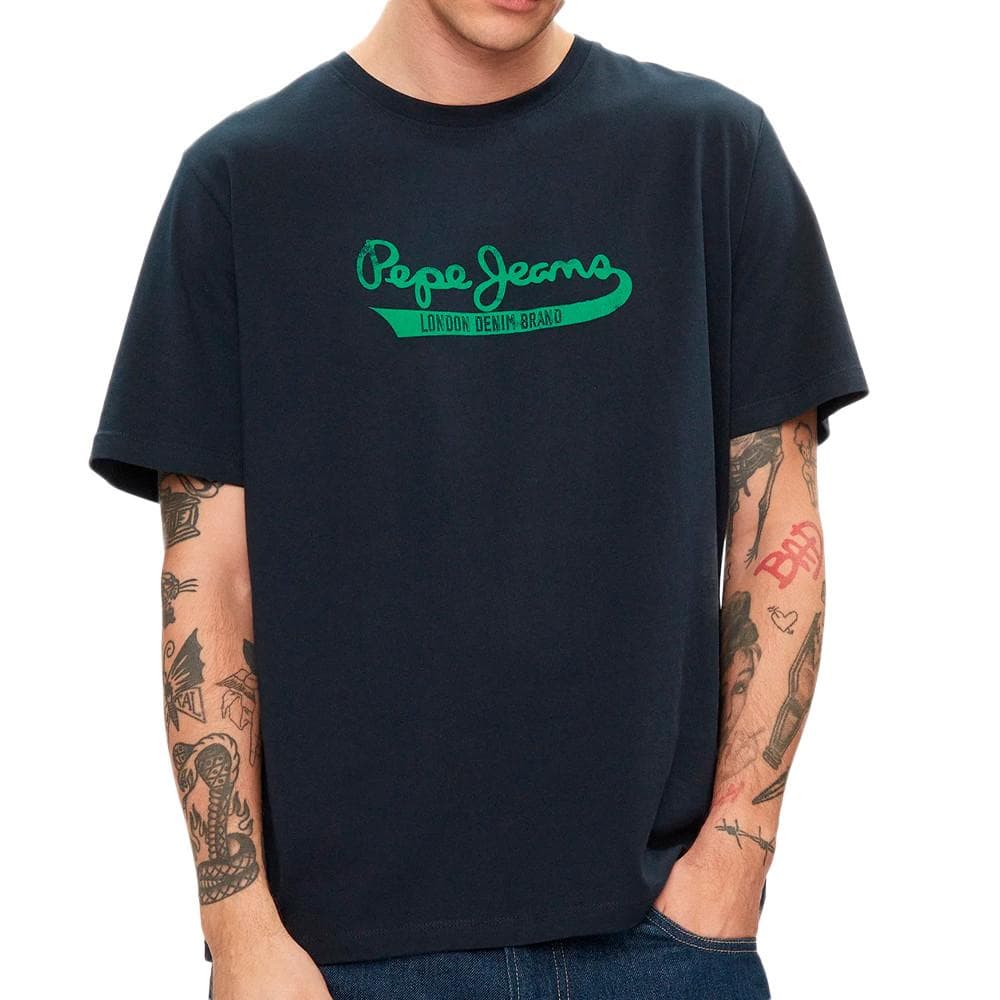T-shirt Marine Homme Pepe jeans Claude 1