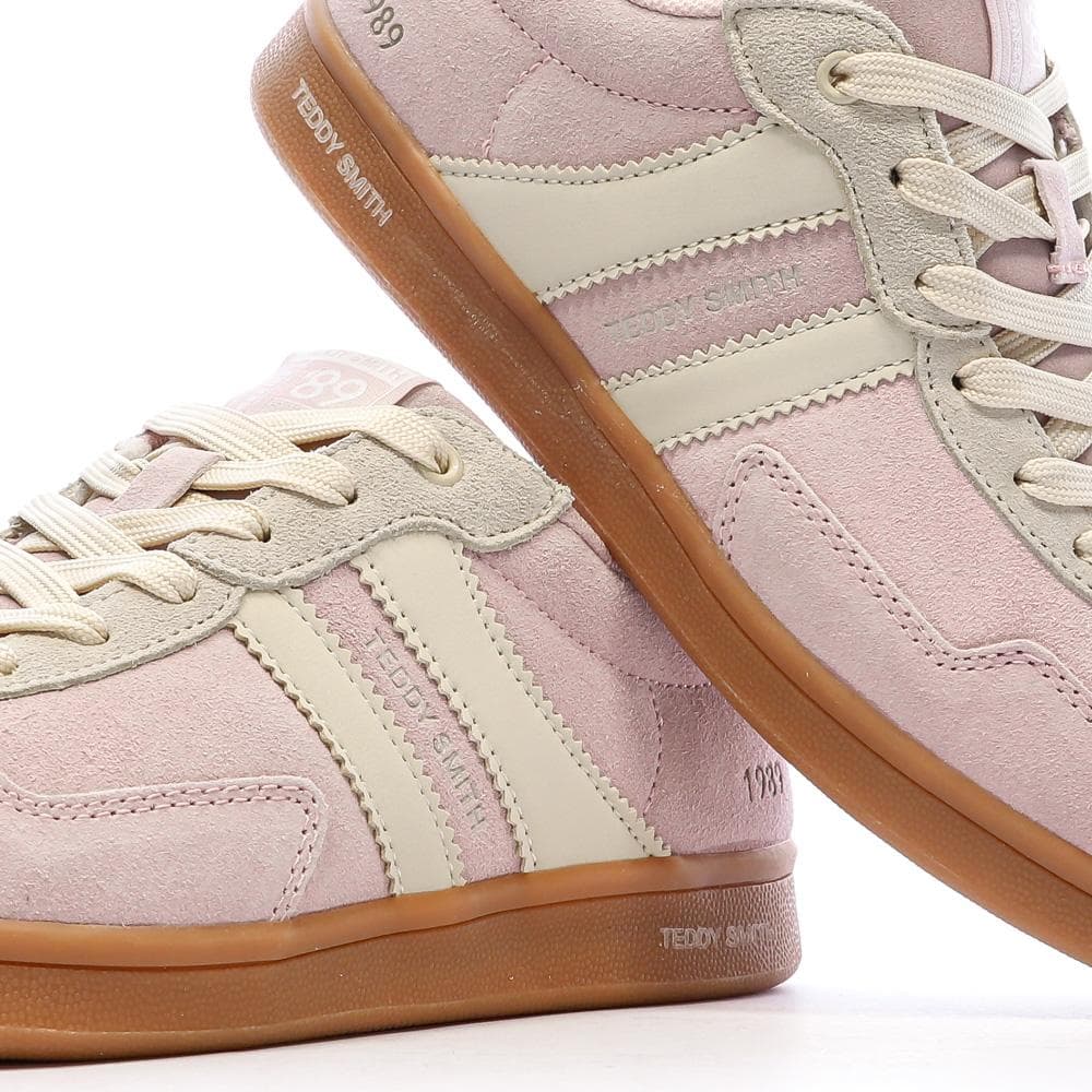 Baskets Rose/Ecru Femme Teddy Smith 120519 7