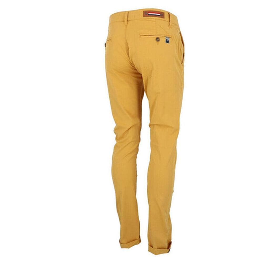 Chino Jaune Moutarde Homme La Maison Blaggio Tenali 2