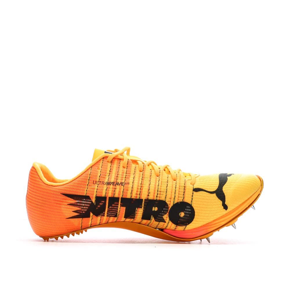 Chaussures d'Athlétisme Orange Rose Mixte Puma evoSPEED Sprint NITRO 2 2