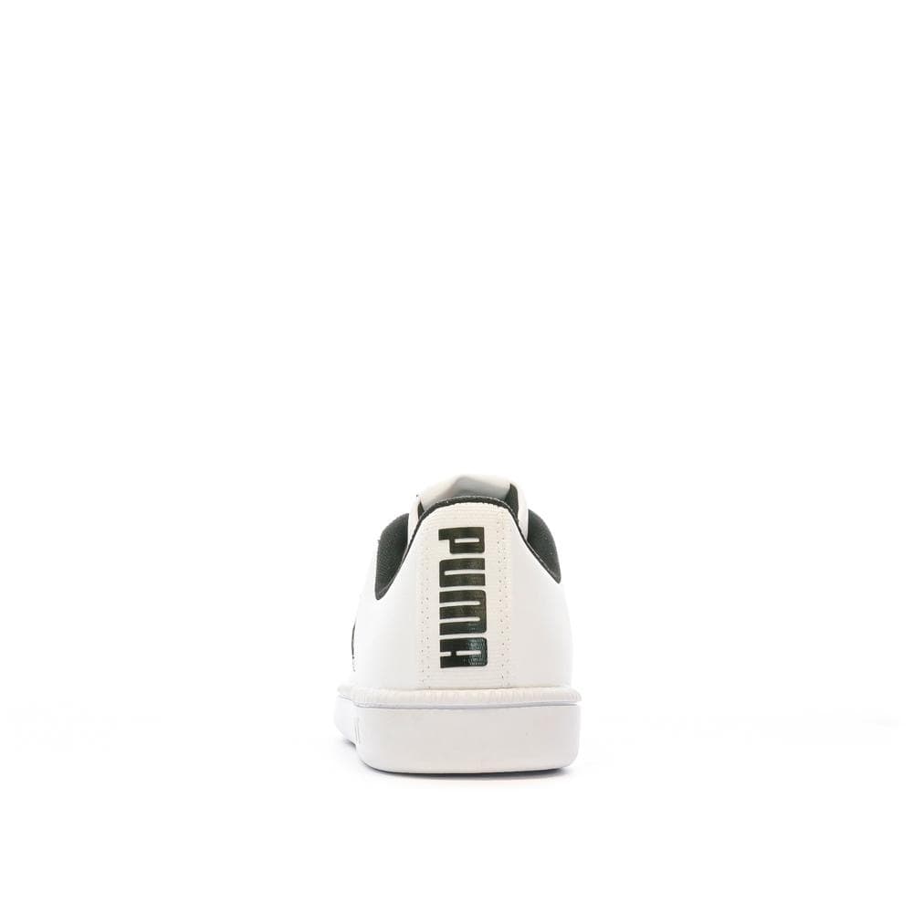 Baskets Blanches/Noires Garçon Puma Cat 3